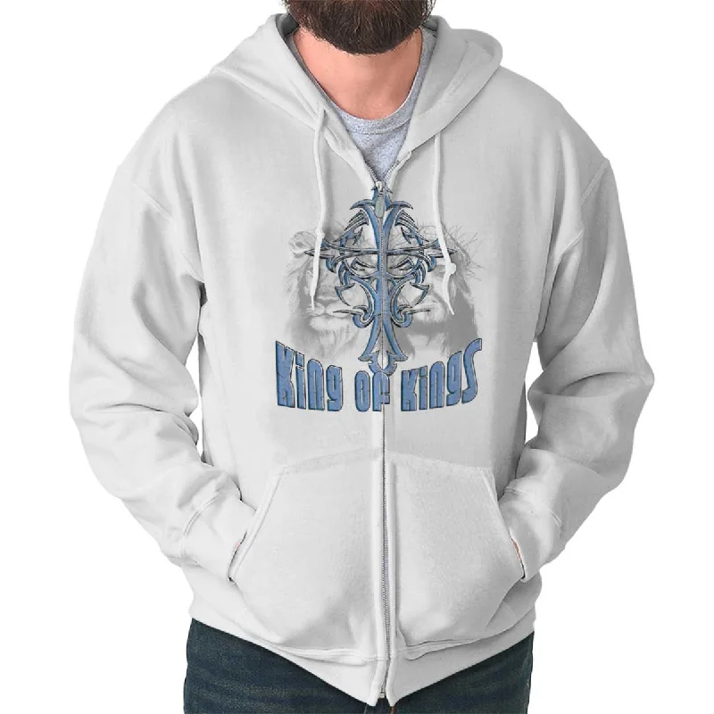 Romantic Data King Of Kings Cross Zip Hoodie