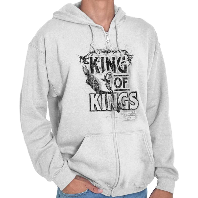 Comfy Pants King of Kings Zip Hoodie
