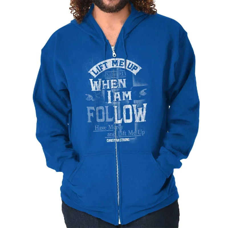 Fashion Touch Lift Me Up Zip Hoodie