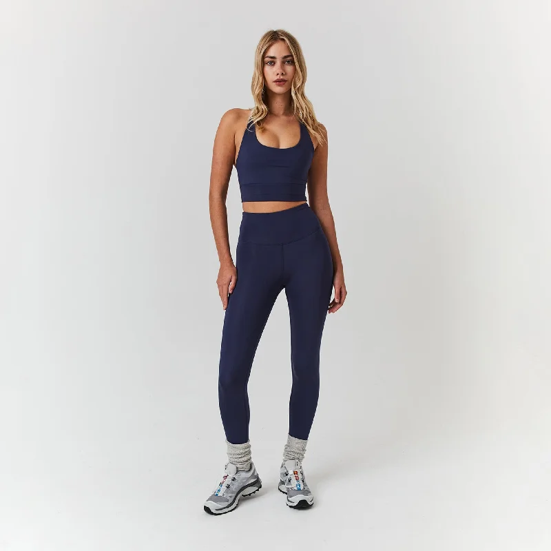 Autumn Selection Second Skin Bra & Legging Set | Midnight Blue