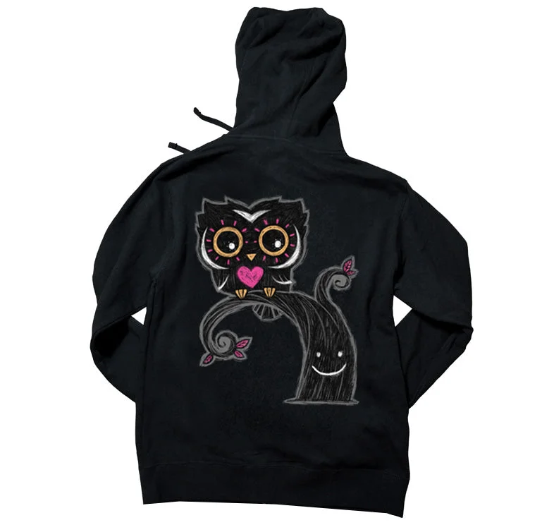 Soft Feel The Night Owl Hoodie