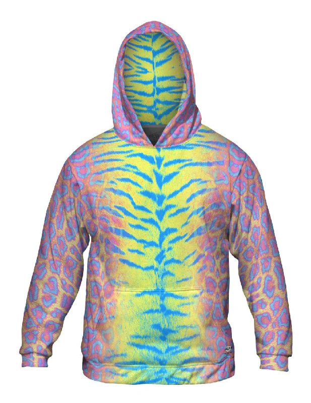 Cute Design Tiger Leopard Skin Pink Yellow Blue