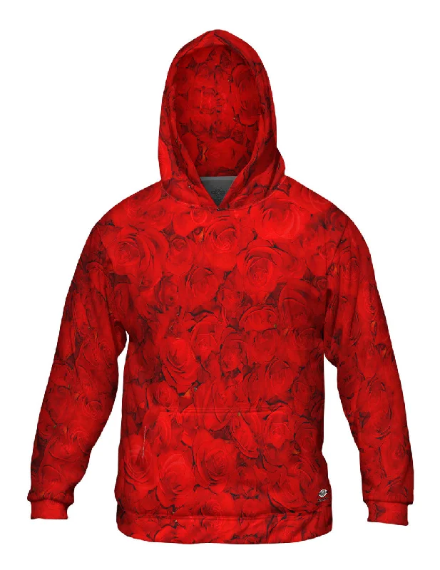 Classic Retro Valentines Day Rose Pattern