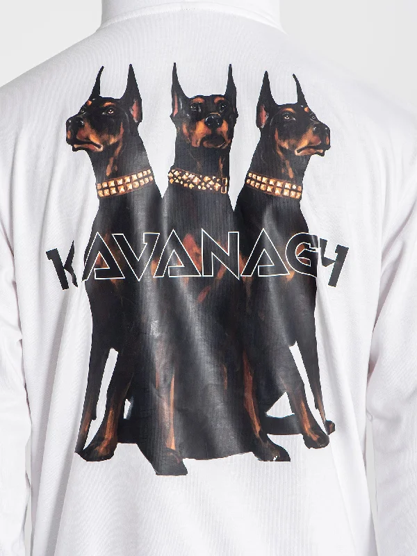 Comfortable Wear White Anger Hoodie