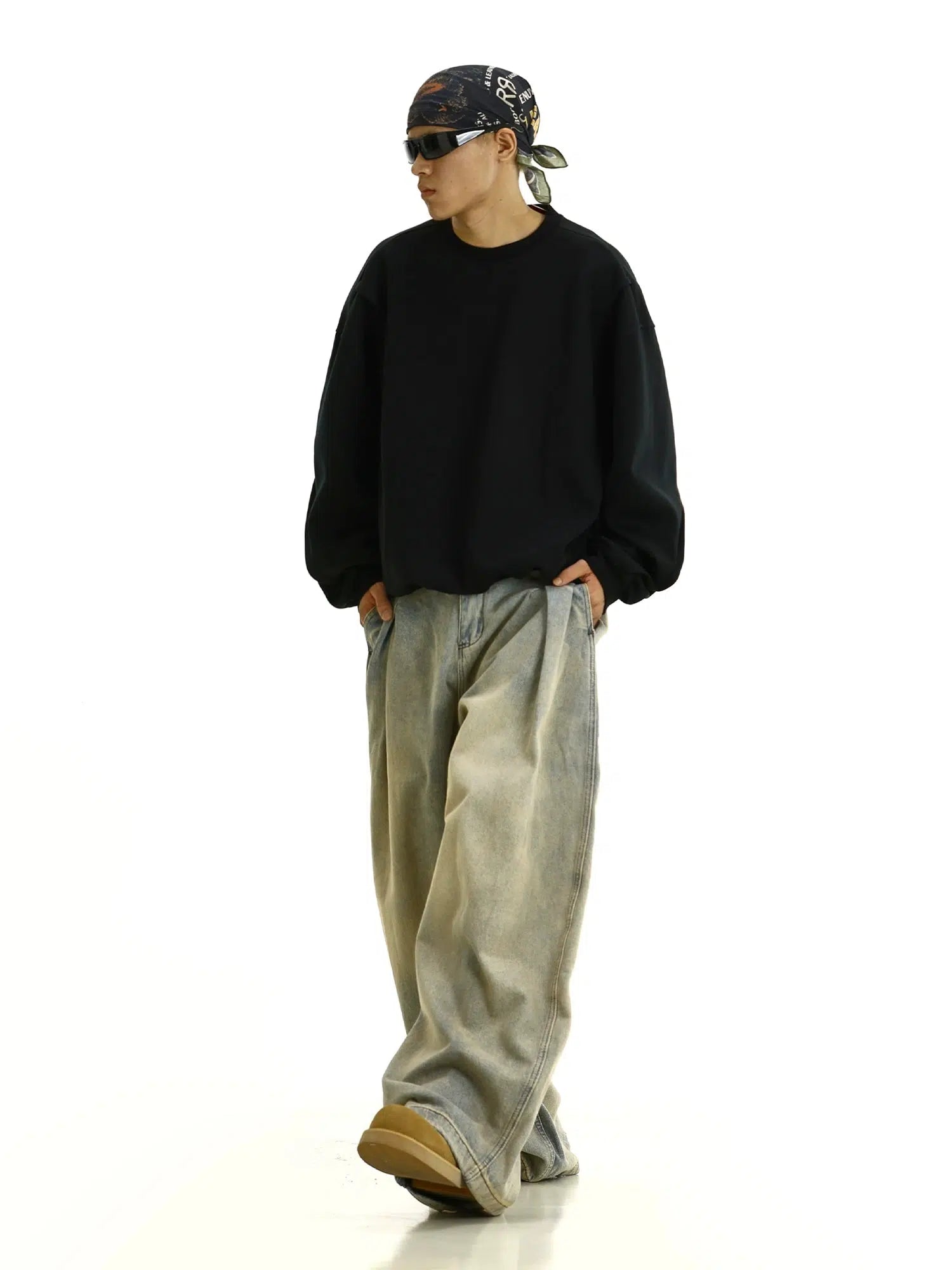 Comfortable Fashion Baggy Denim Pants