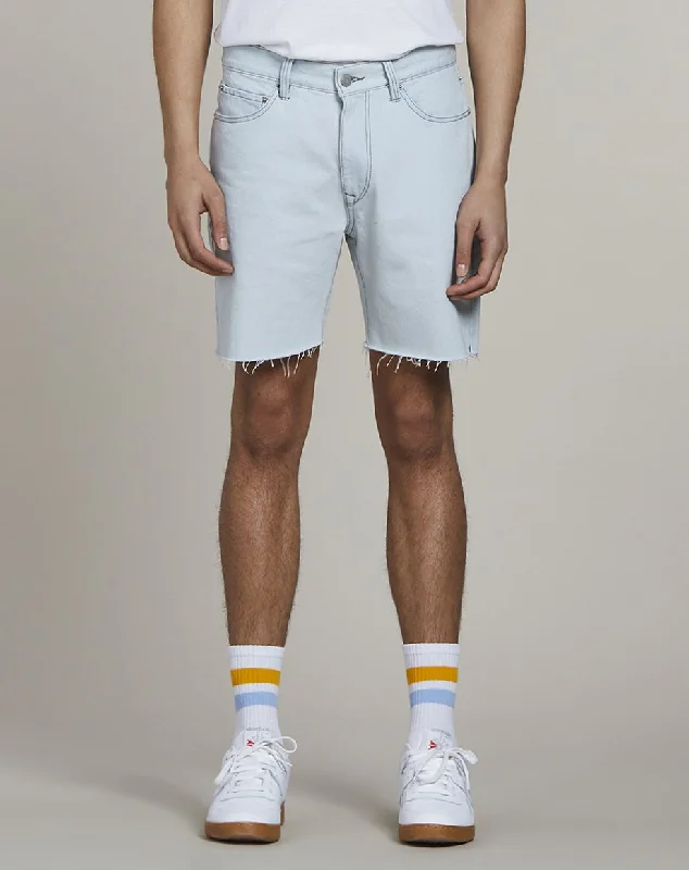 Fashion Concept HOOKY DENIM MENS SHORTS | BLEACH WASH