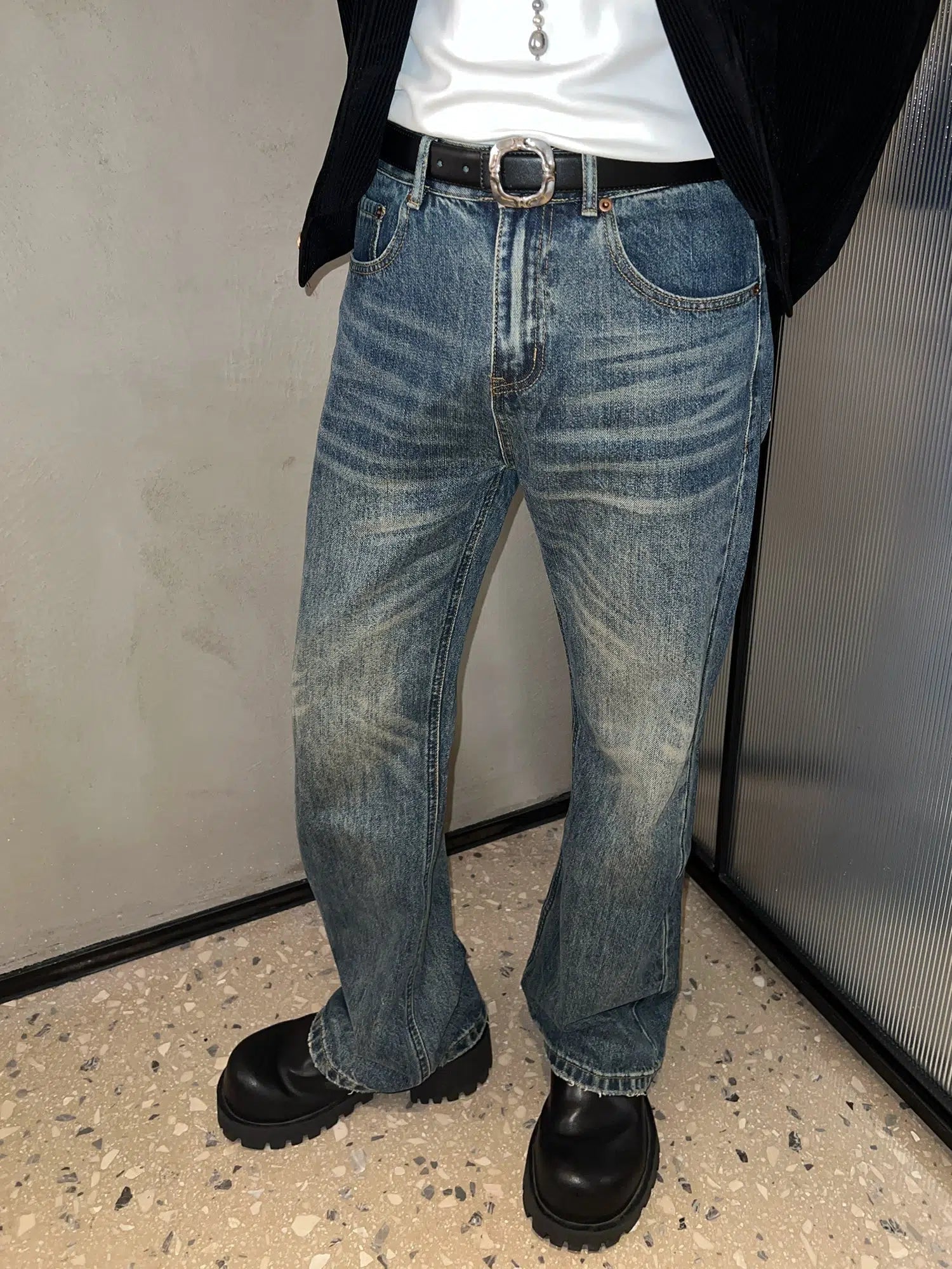 Weekend Comfort Wear Blue Slim-Fit Jeans