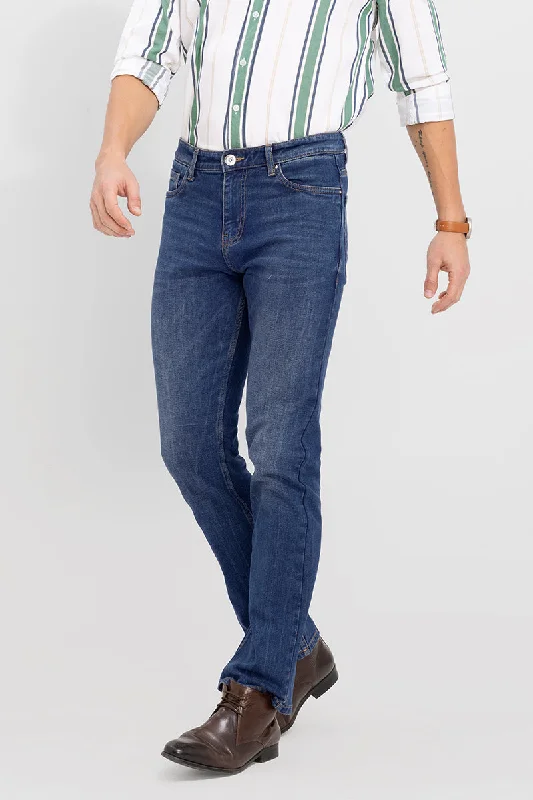 High-end Fabrics Boogie Blue Straight Fit Jeans