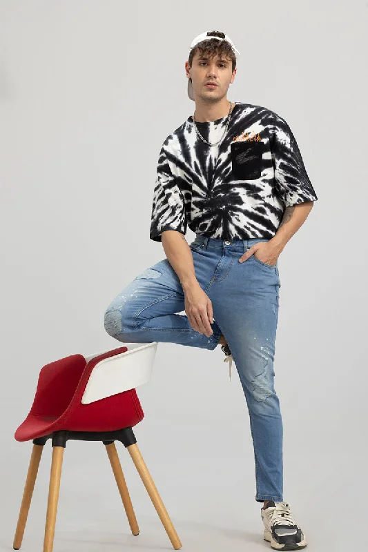 Fashion Classic Drift Sky Blue Skinny Jeans