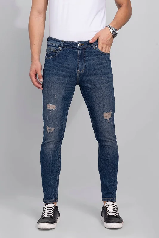 Timeless Outfits Exquisite Dark Blue Skinny Jeans
