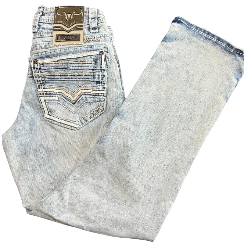 Knowledge And Elegance Holt Light Wash Slim