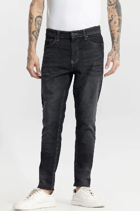 Jexi Washed Black Skinny Jeans