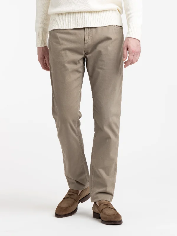Personalized Design Khaki Brown Milano Jeans