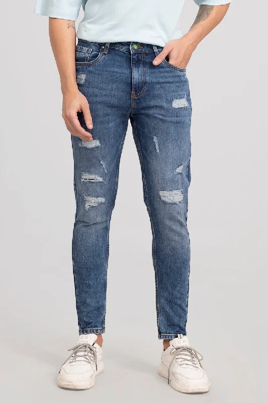 Free And Comfortable Kiko Blue Skinny Jeans
