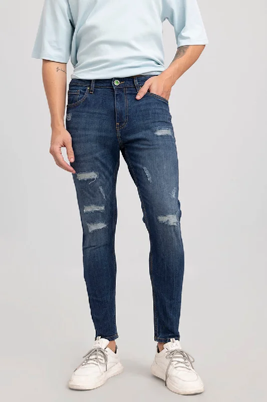 Celebrity Style Kiko Mid Blue Skinny Jeans