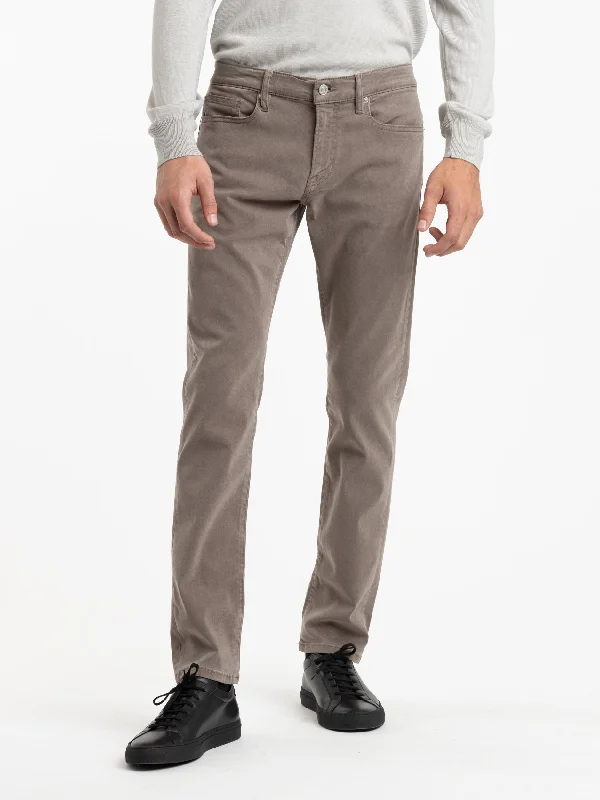 Versatile Wear L'Homme Slim Brushed Twill Jeans in Dusty Grey
