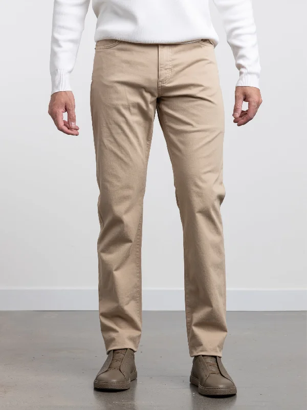 Daily Comfort Light Beige Stretch Roccia Jeans