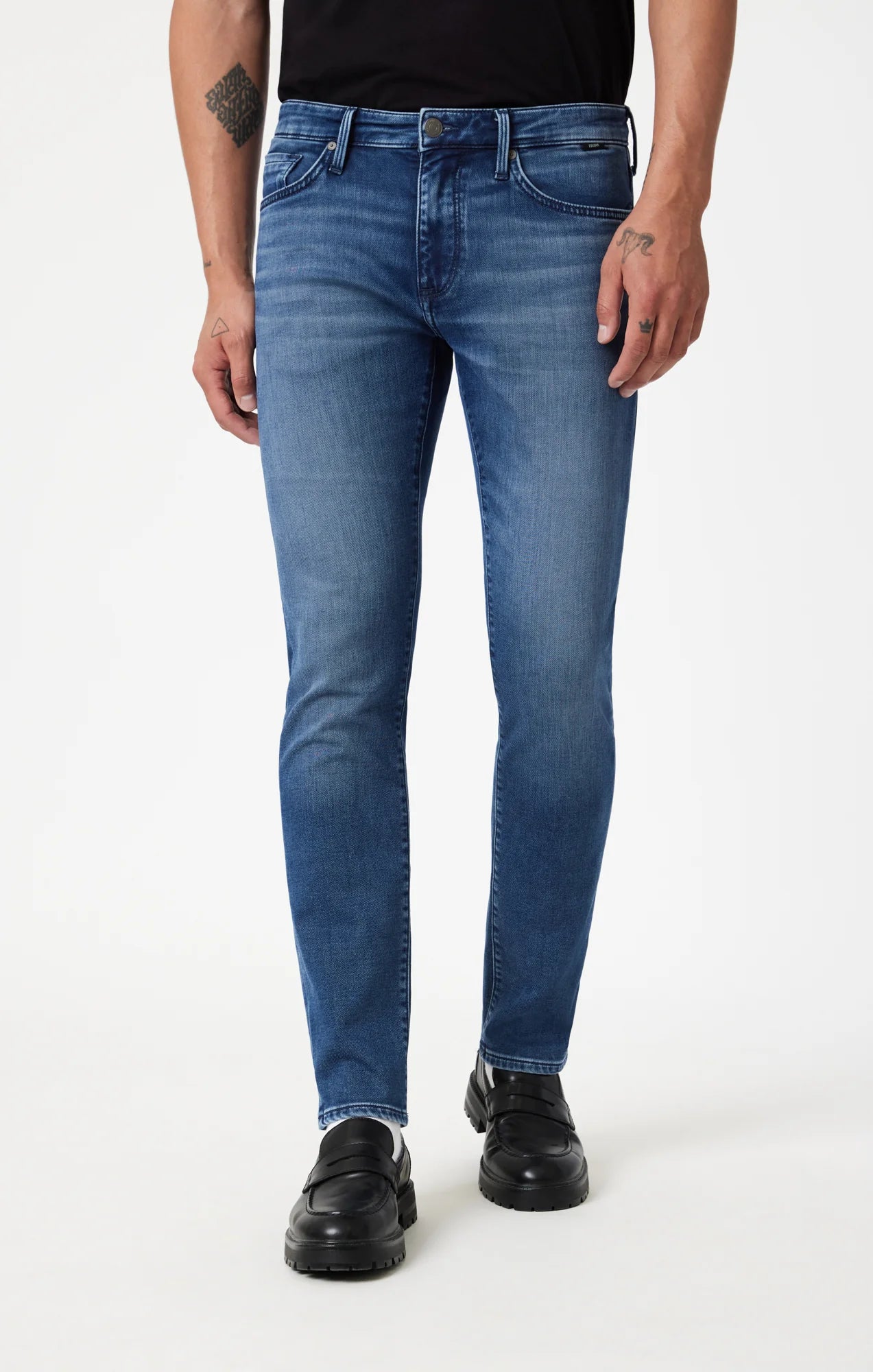 Classic Series Zach Straight Leg Jean | Mid Tonal Active Comfort