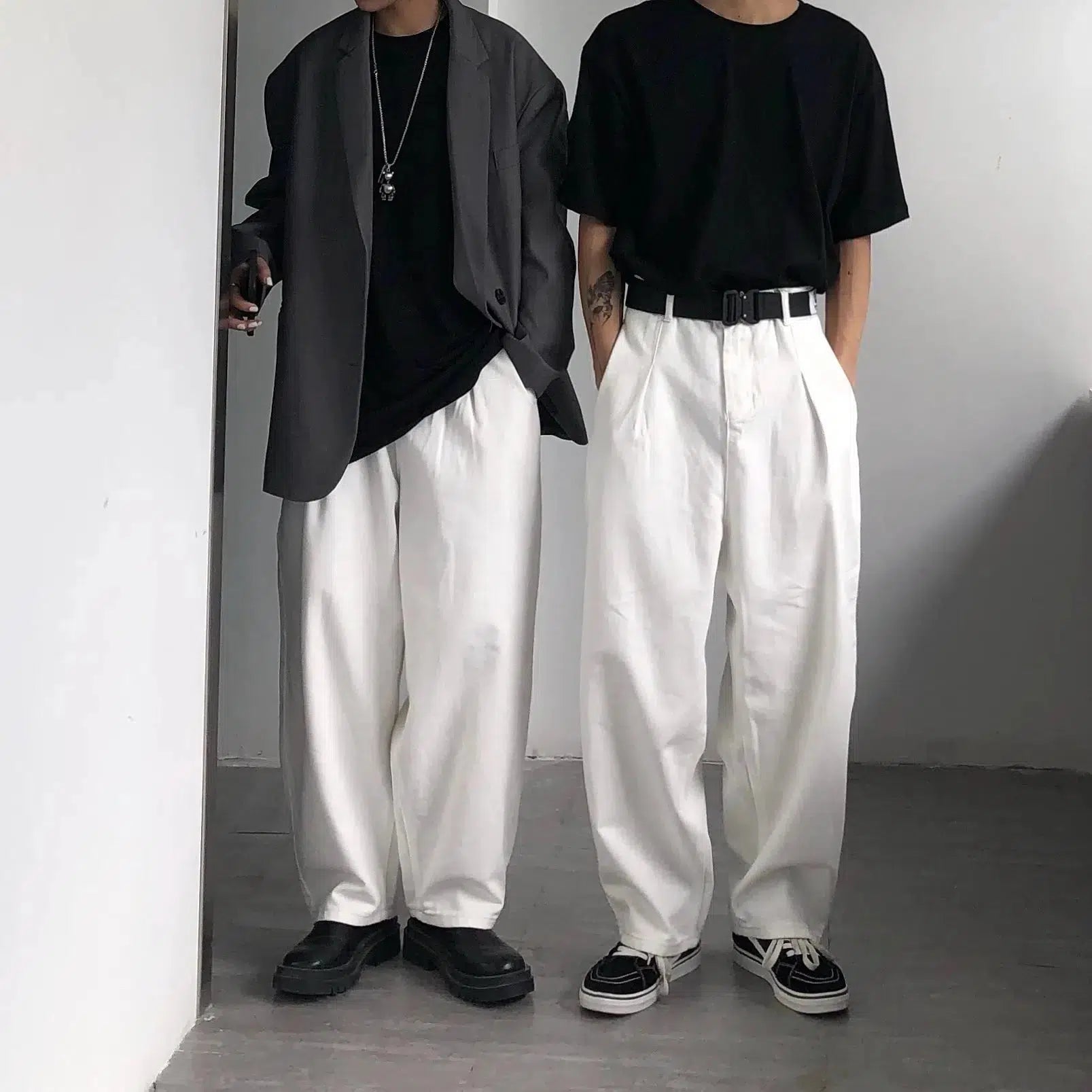 Comfortable And Cold-proof Mopping High-Waisted Wide Leg Jeans