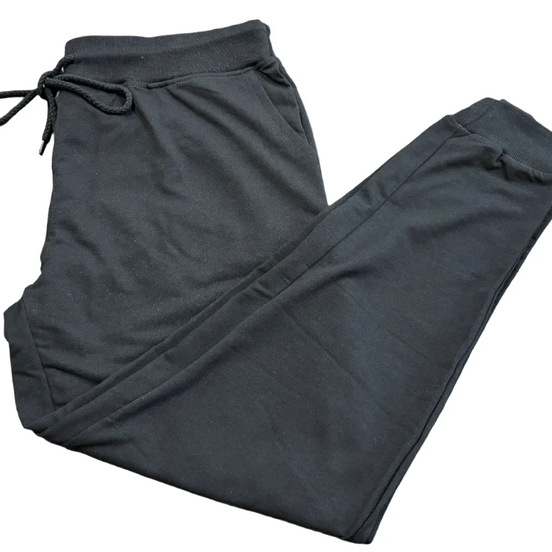 Casual And Versatile Plus Size Jogger -Black