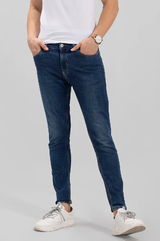 Comfy Chic Rebel Blue Skinny Jeans