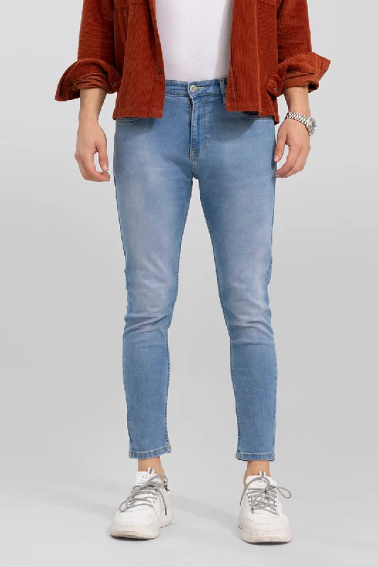 Easy Style Rebel Sky Blue Skinny Jeans