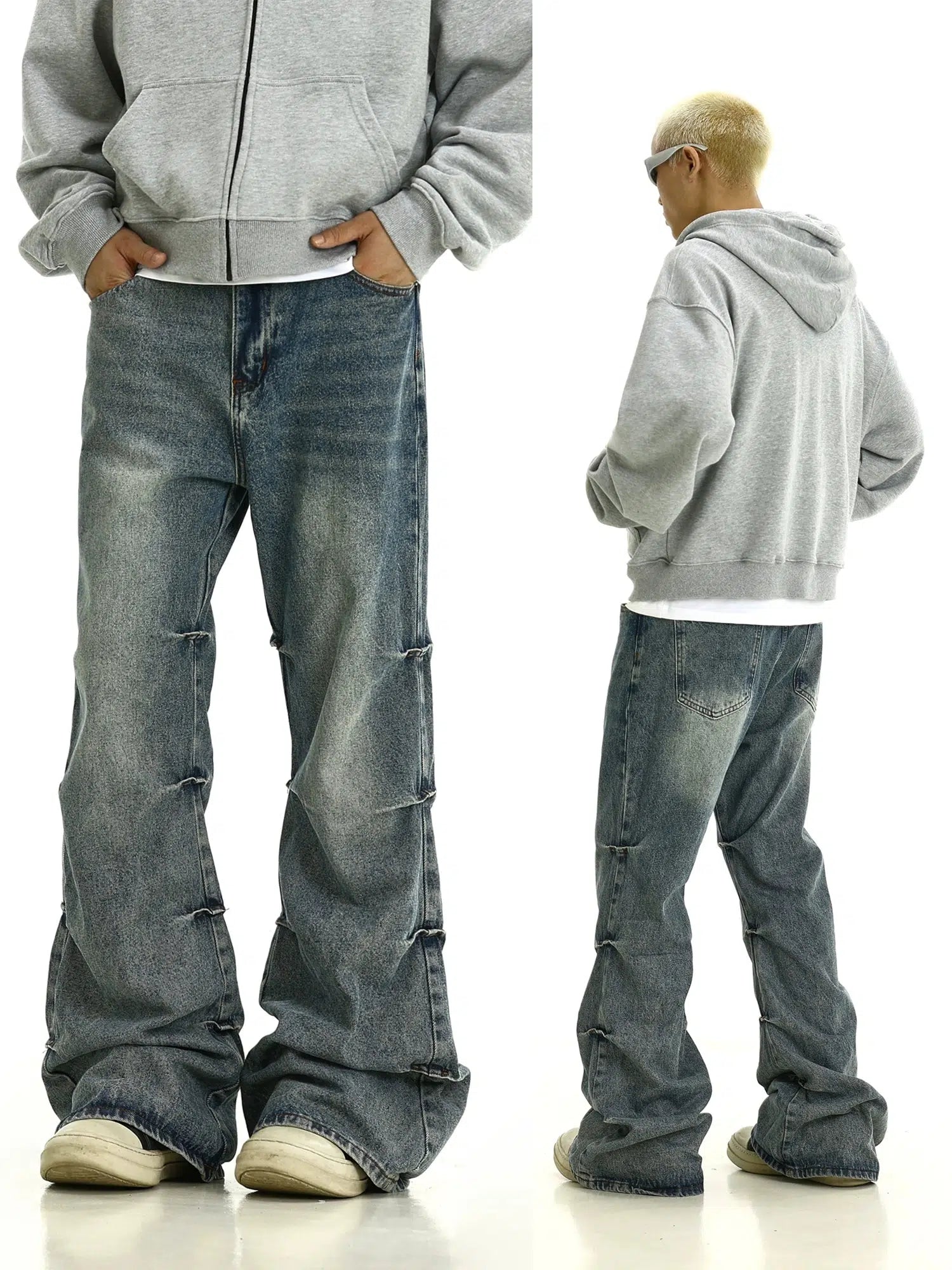 Soft Fabrics Regular Fit Straight-leg Jeans