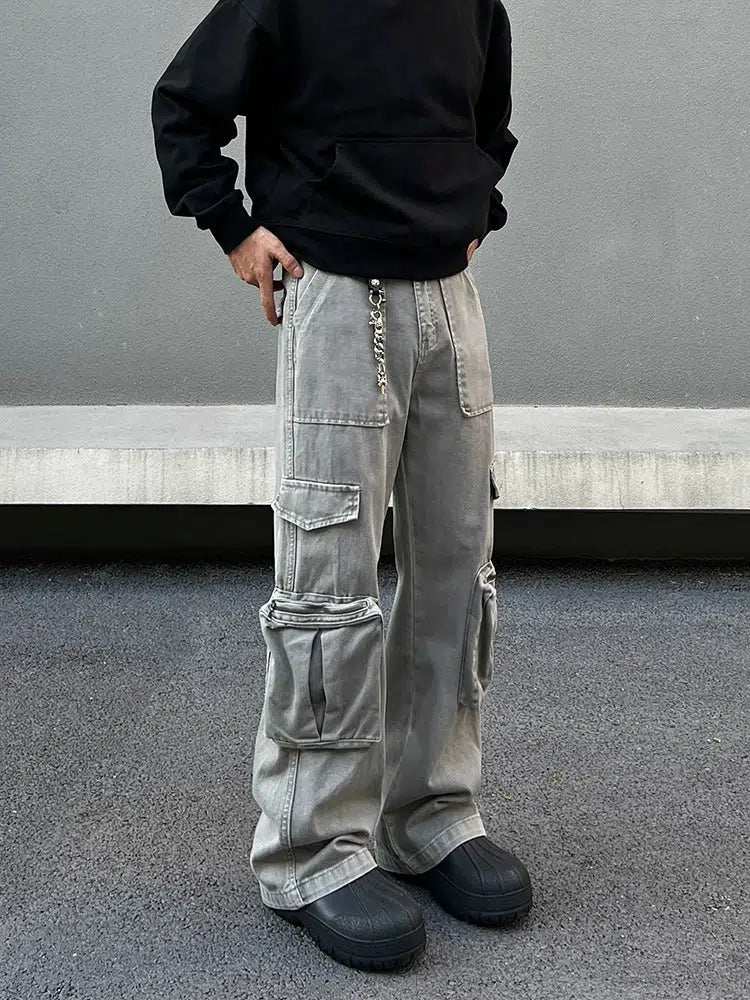 Relaxed Fit Relaxed Fit Cargo Jeans