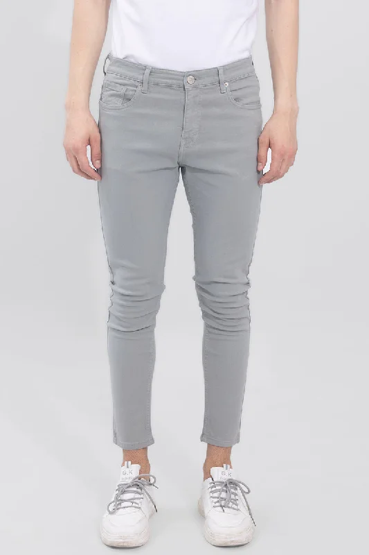 Breezy Style Ricky Grey Skinny Jeans
