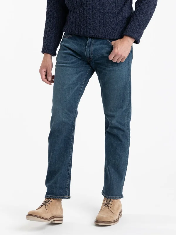 High-end Customization Rockford Hampton Straight Stretch Jeans
