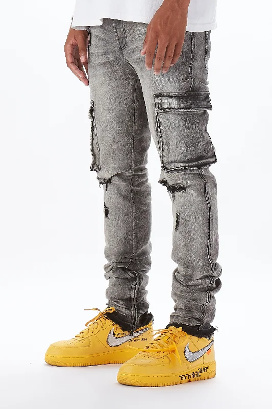 Simple Chic Dudley Cargo Jean-Grey