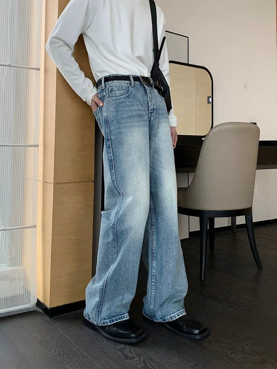 Cozy Chic Trends Straight Wide-leg Jeans