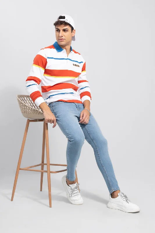 Everyday Style Studlish Blue Skinny Jeans