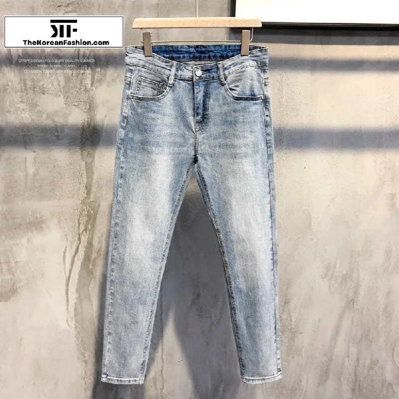 Summer Washed Slim Jeans