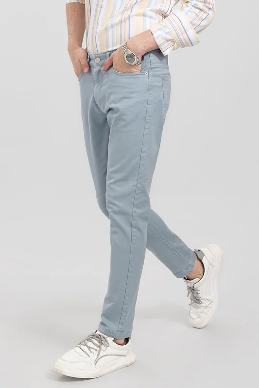 Energy Wear Voguish Blue Cotton Pant