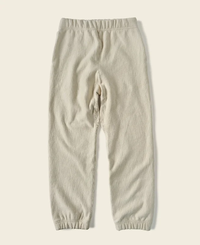 1950s 20.5 oz Terry Cloth Reverse Weave Sweatpants - Apricot