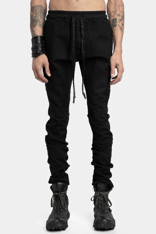 Casual And Versatile 4 pockets pants, Black