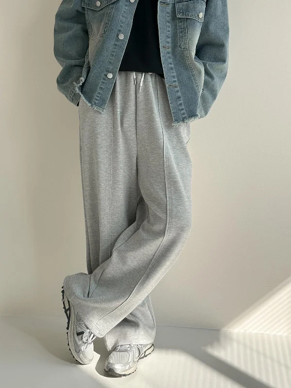 Cozy Shirts Autumn Wide-leg Anti-Wrinkle Track Pants