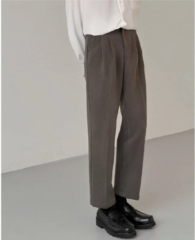 Fashion Wear Autumn and Winter Woolen Pants