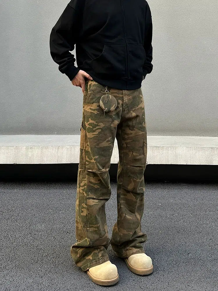 Fashion Comfort Camouflage Cargo Pants