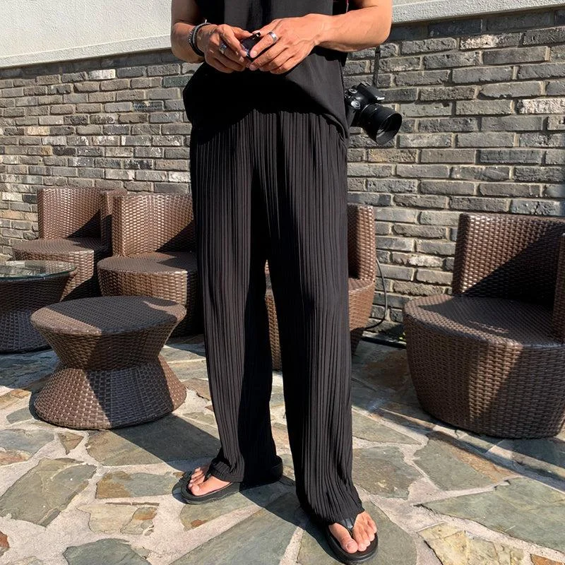 Luxury Classic Chiffon Wide Leg Pants