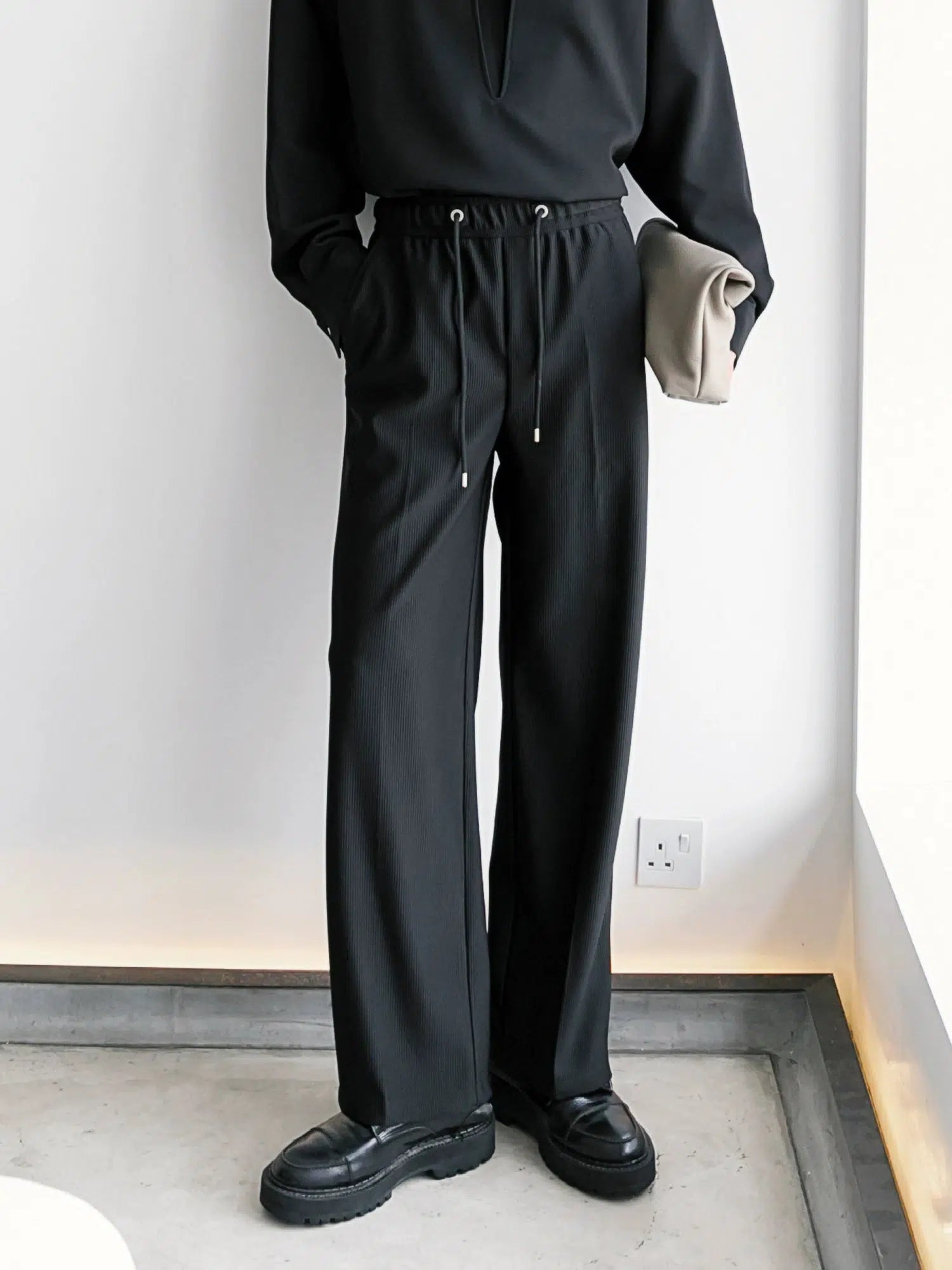 Casual Comfort Wear Drawstring Casual Pants