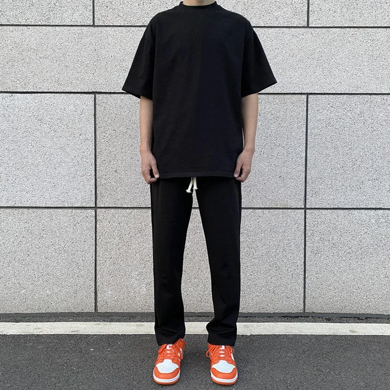 Comfortable And Cold-proof Elastic Straight Casual Pants