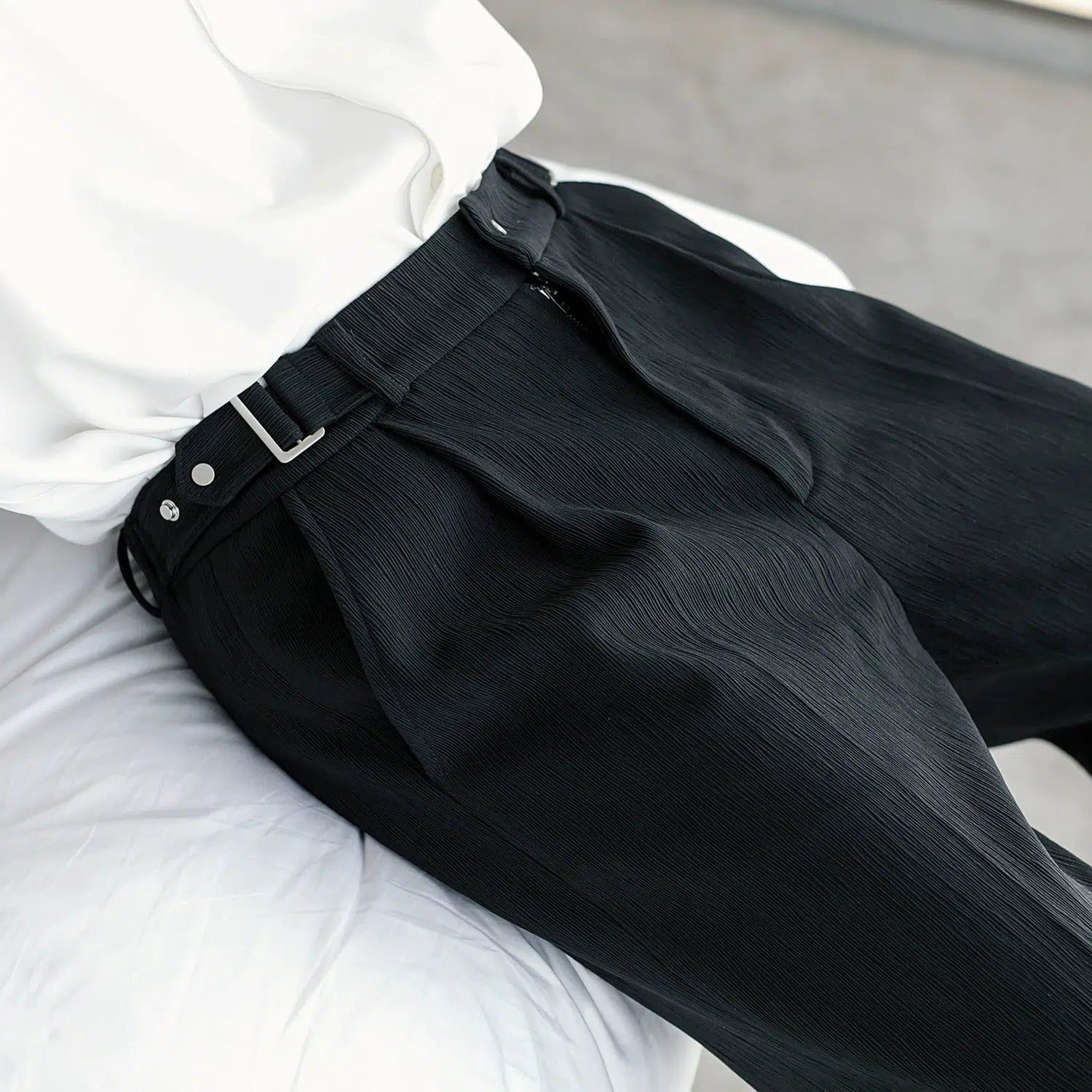 Dressing Tips High-End Drapey Casual Suit Pants