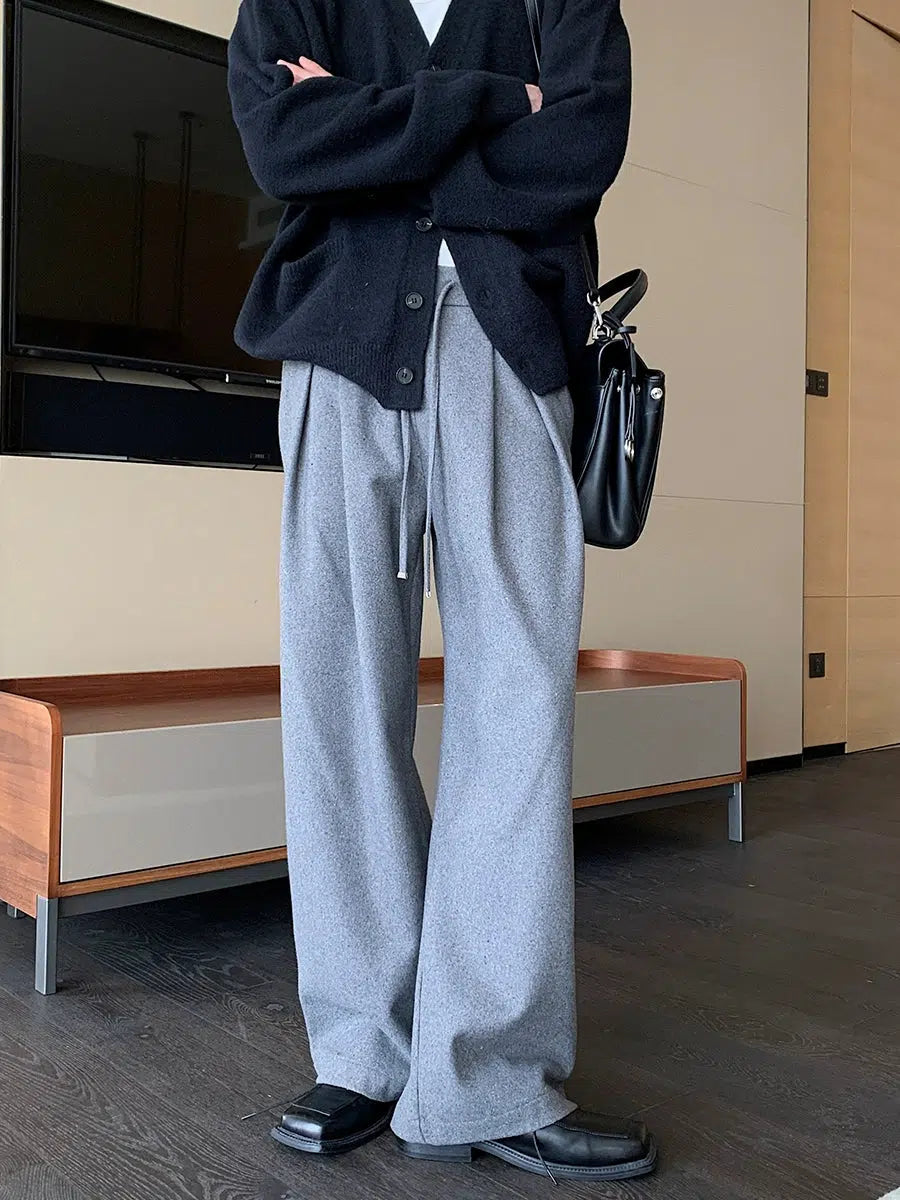 Relaxed Jackets Loose Fit Casual Pants