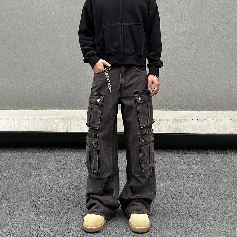 Sports Trend Multi-pocket Cargo Pants