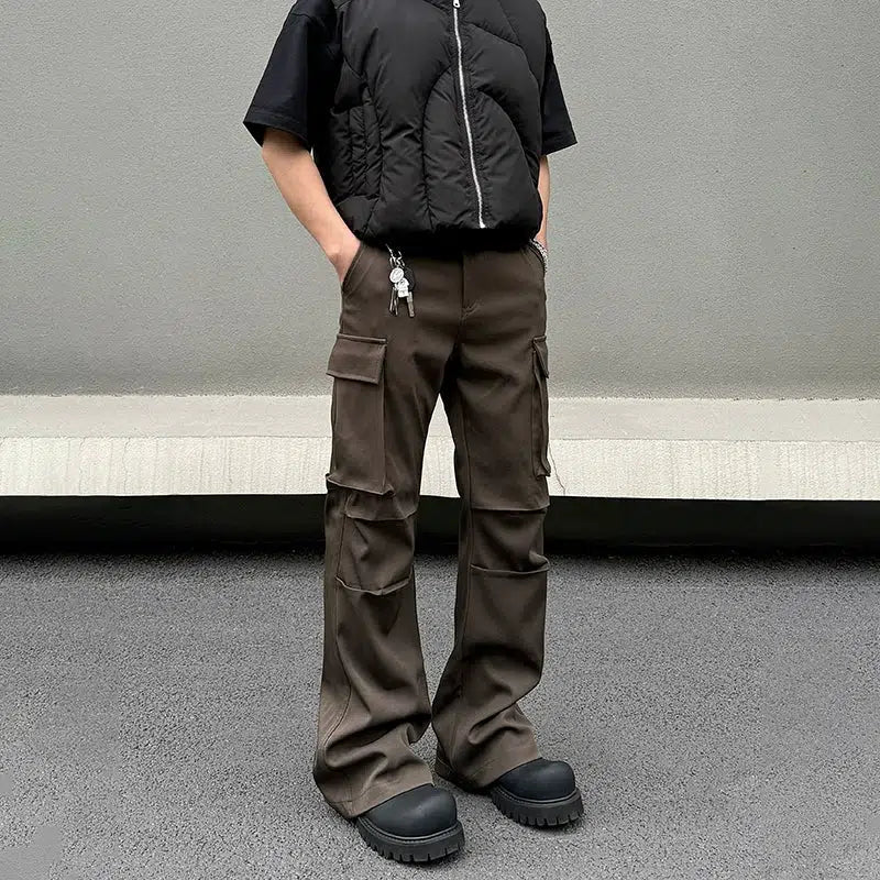 Cozy Fit Wear Multi-pocket Pockets Cargo Pants