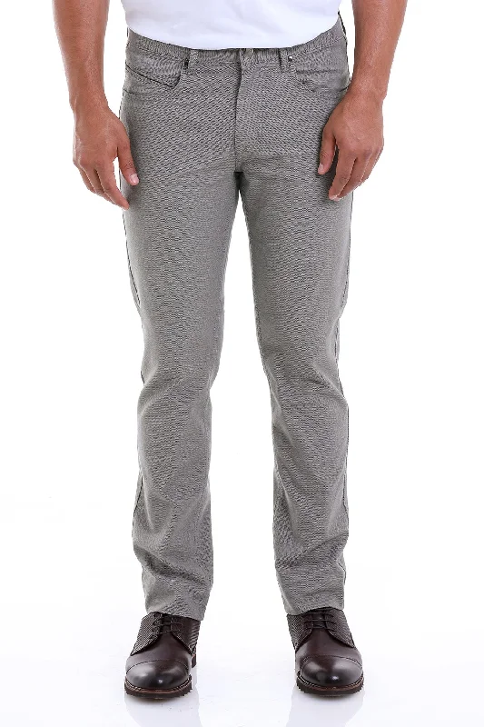 Urban Sense Regular Fit 5 Pocket High Waist Cotton Khaki Casual Pants