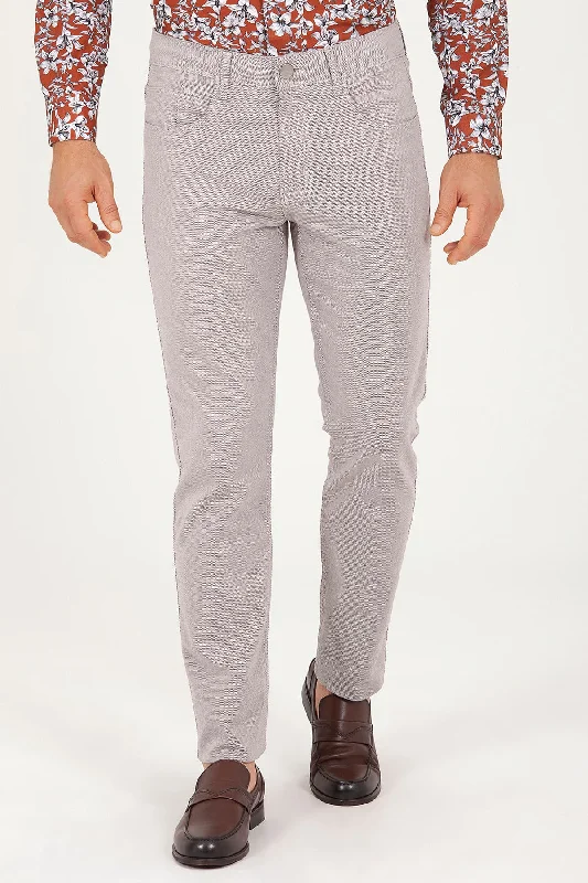 Personalized Wear Regular Fit Low Waist Cotton Mink Casual Pants