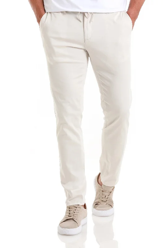Easygoing Fashion Regular Fit Side Pocket Low Waist Cotton Blend Stone Jogger